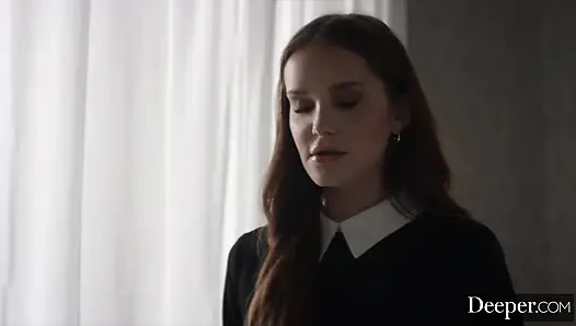 Deeper. BBC-Loving Redhead Chloe Foxxe Gets Her Tight Pussy Filled Up