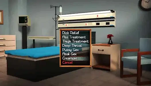 Nadia'nın hazinesi: büyük bir yarak, hastanede gırtlağına kadar alıyor bölüm 244, 245