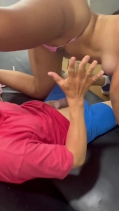 Stunning moment from "The best real Mexican homemade threesome."