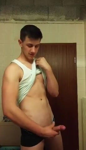 Hot boy masturbate