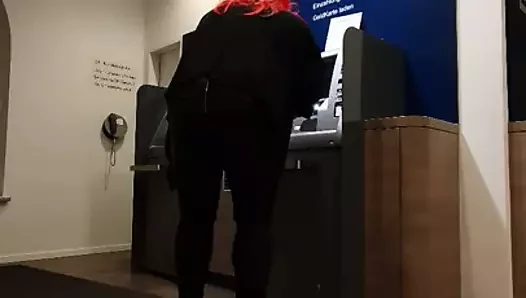 Pick up cash at the machine