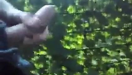 tren üzerinde Cumshot!