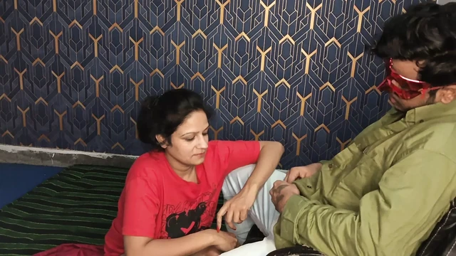 A forced poor girl came to ask for work and the owner took advantage