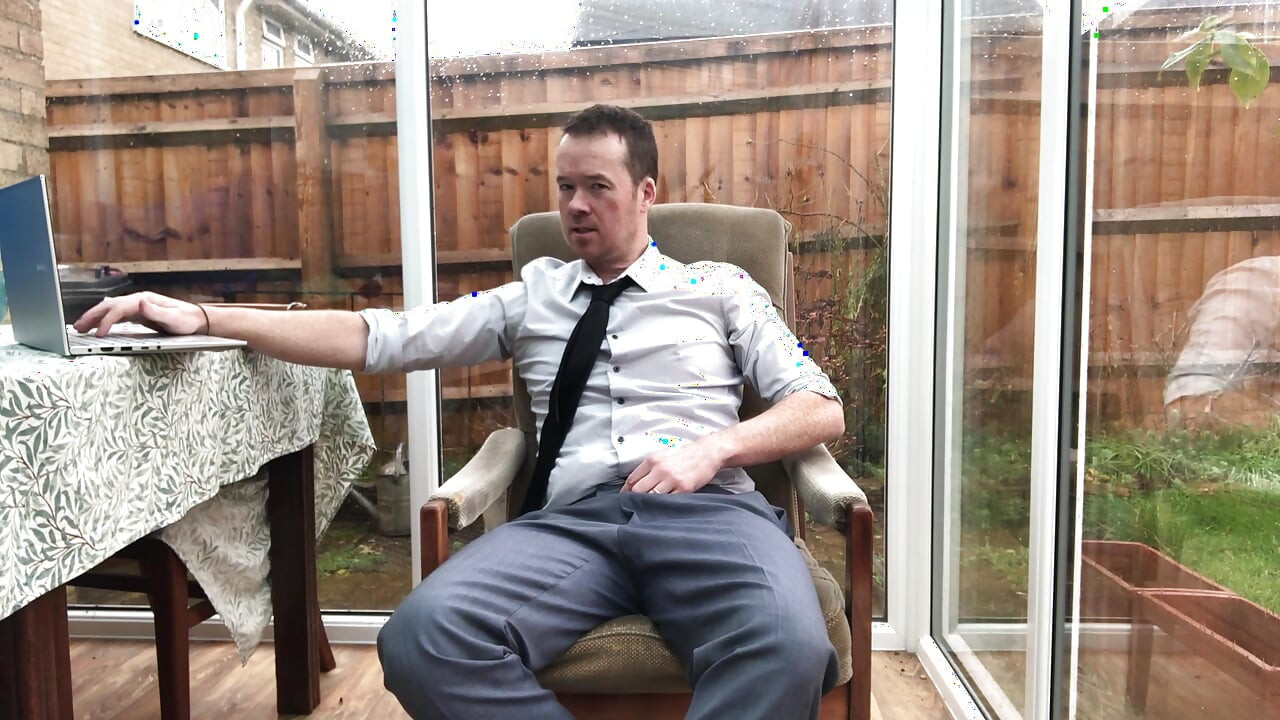 Kinky boss working from home