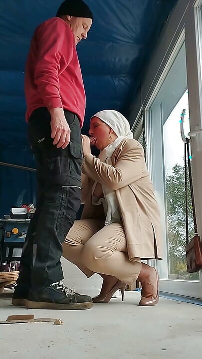 My Lover Fucks Me at a Construction Site, Cums in My Mouth, and Films It From All Angles.