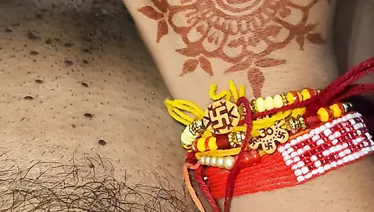 Waktu yang tepat untuk meniduri ibu rumah tangga India Sunni desa bhabhi panas