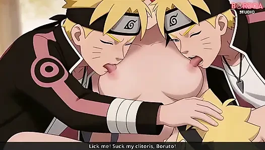 Naruto: Boruto-gangbangs Und Creampies Sarada - Schief Gelaufen (unzensiertes Hentai)