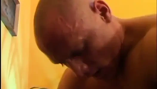 Fantastic Brunette MILF Ass Fucked and Cumshot in Mouth by Vintage Dick