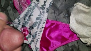 Sperming a really old thong