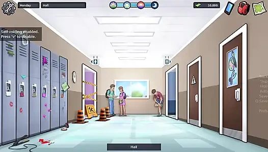 Summertime saga 1. tag auf dem college