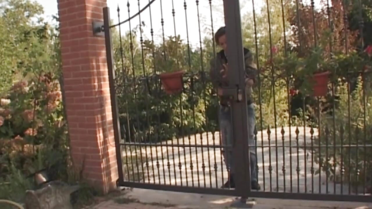 Innocent teenie finds out her slut stepmother fucking with a stranger
