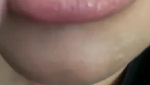 Nude Lipgloss Lip Fetish, Lip Worship, Femdom
