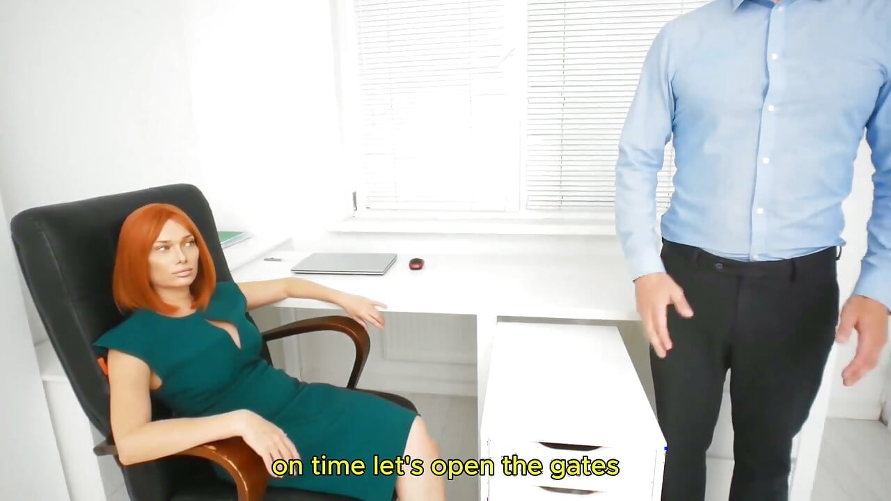 Redhead Lady Boss Disciplines Her Useless Employee Foot Tease, Riding & Prostate Punishment