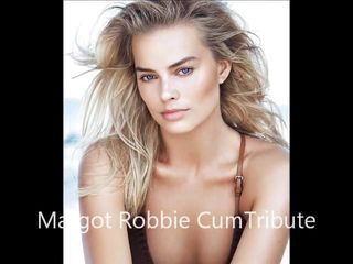 Трибьют спермы для Margot Robbie