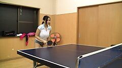 乒乓球俱乐部的Shiori - 来自俱乐部经理的电脑的大奶天使