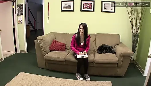 Horny lesbos finger finger then shove long dildo into pussies