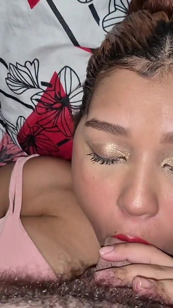 Powerful moment from "He takes my phone and puts his big cock in my mouth. United States"