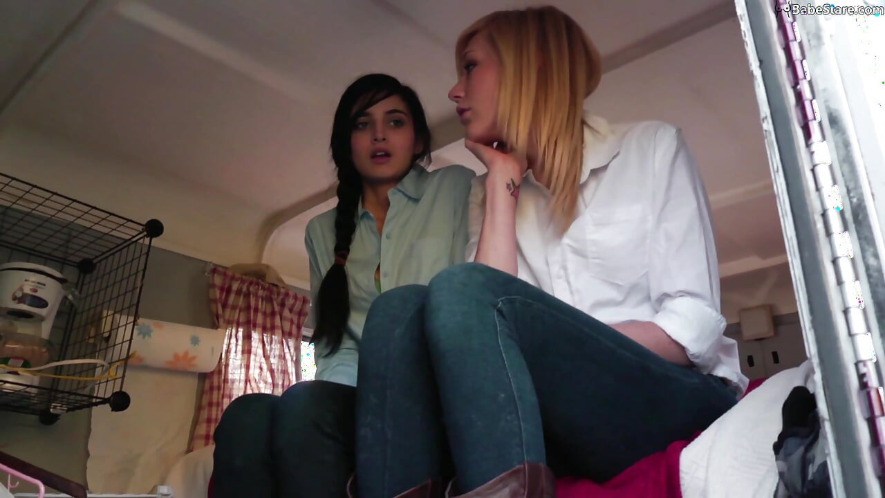 Fresh-faced teens get real naughty in the bedroom