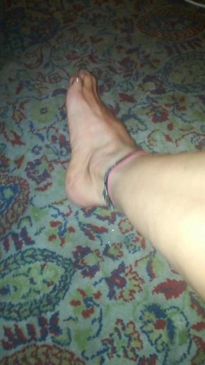 My feet, I love to play with it