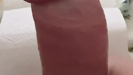 Evde şişman ve büyük yarağımı sıvazlıyorum
