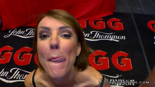 Gangbang with anal and facials on milf elen