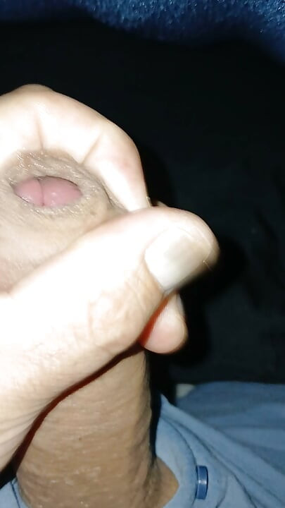 Muito esperma antes de dormir.