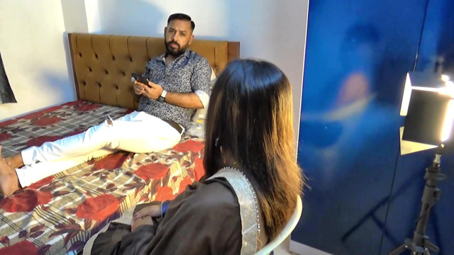 Company Boss cheated his employee and fuck her calling his place.