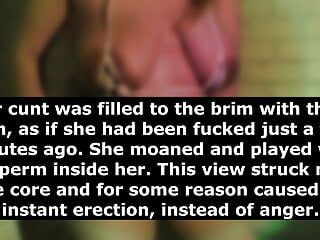 My young big boobed wife got turned into creampie-addicted, pregnant and lactating hucow - Part 1-Captions -  Milky Mari