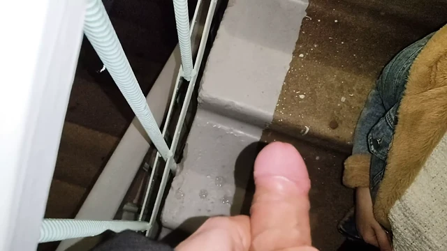 They left the sperm on the doorsteps of the apartment
