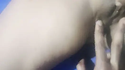 Stepaunt showed her pussy to her stepnephew and got it massaged