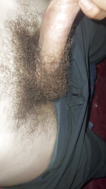Straight Young Man Stud Edging Thick Hairy Cock 5 Min - No Cum Tease