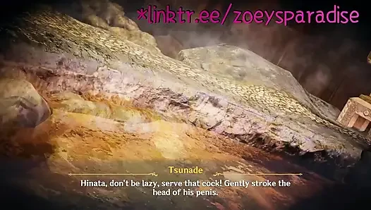 Tsunade ve Hinata büyük zenci yarağının tadını çıkarıyor