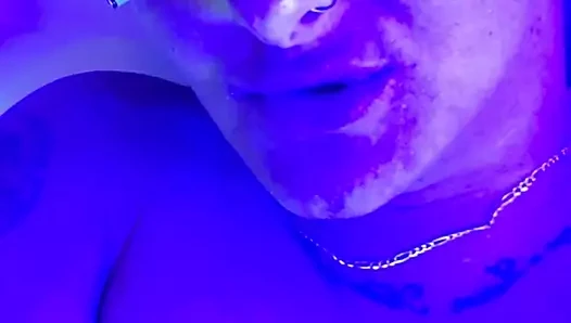 Playing in the tanning bed..