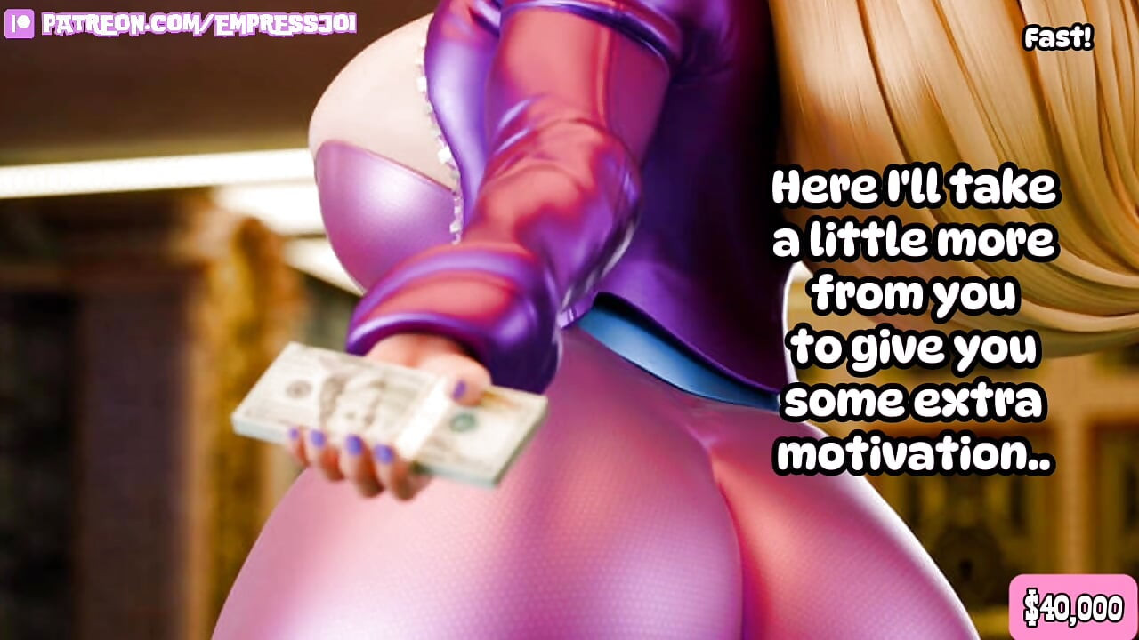 Femdom Hentai JOI: Drained & Ruined by Queen Pacifica