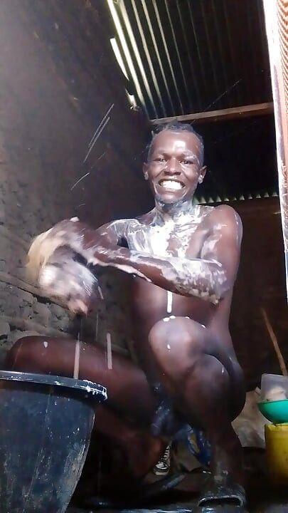 Gay Boy Bathroom In Mud House After A Day Went Out With Tiredness! Handsome One.