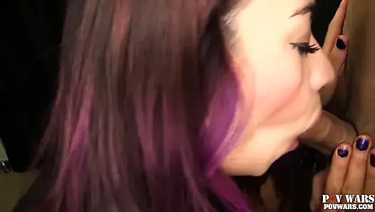 Shy Gamer Slut Salena Fucks Five Guys Part 4