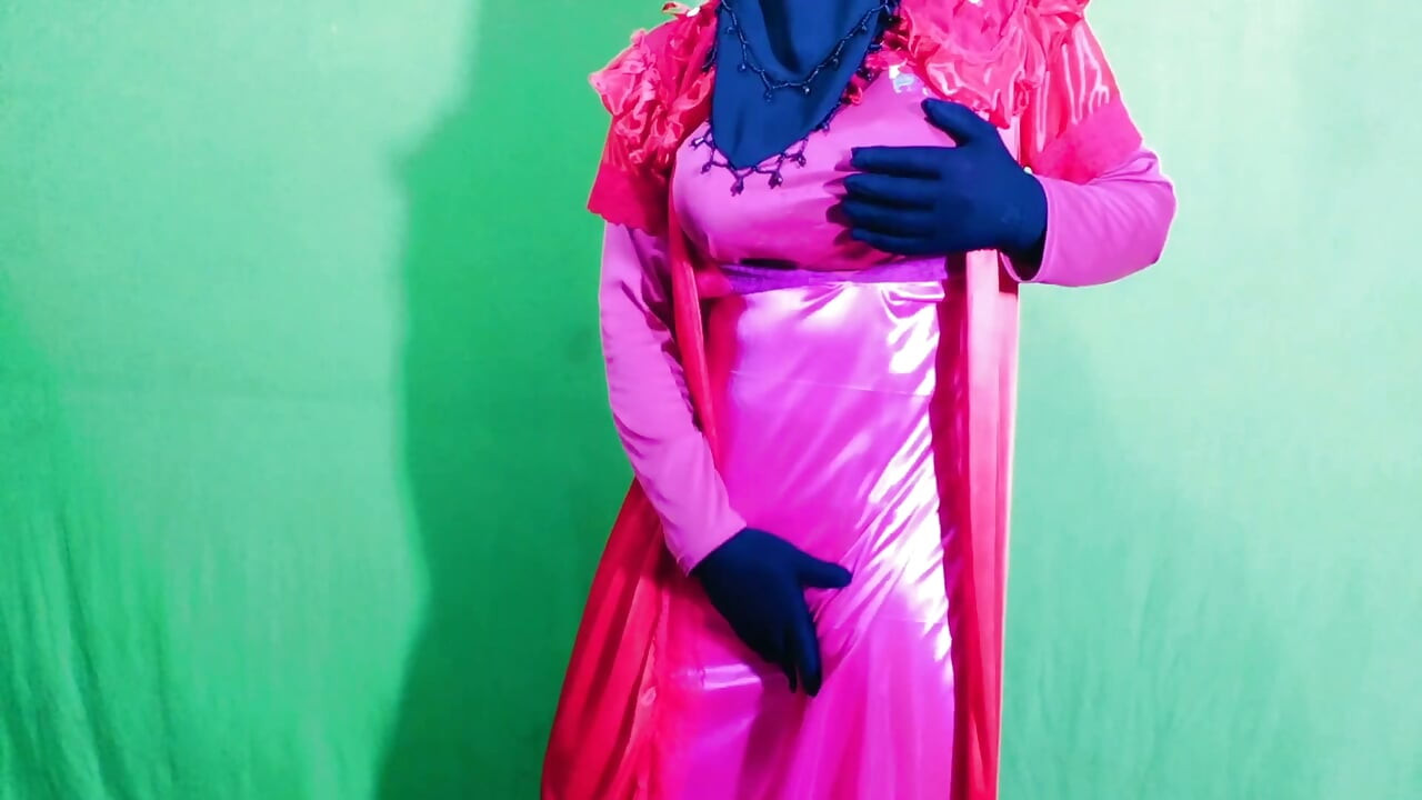 Romantic video of a beautiful local housewife