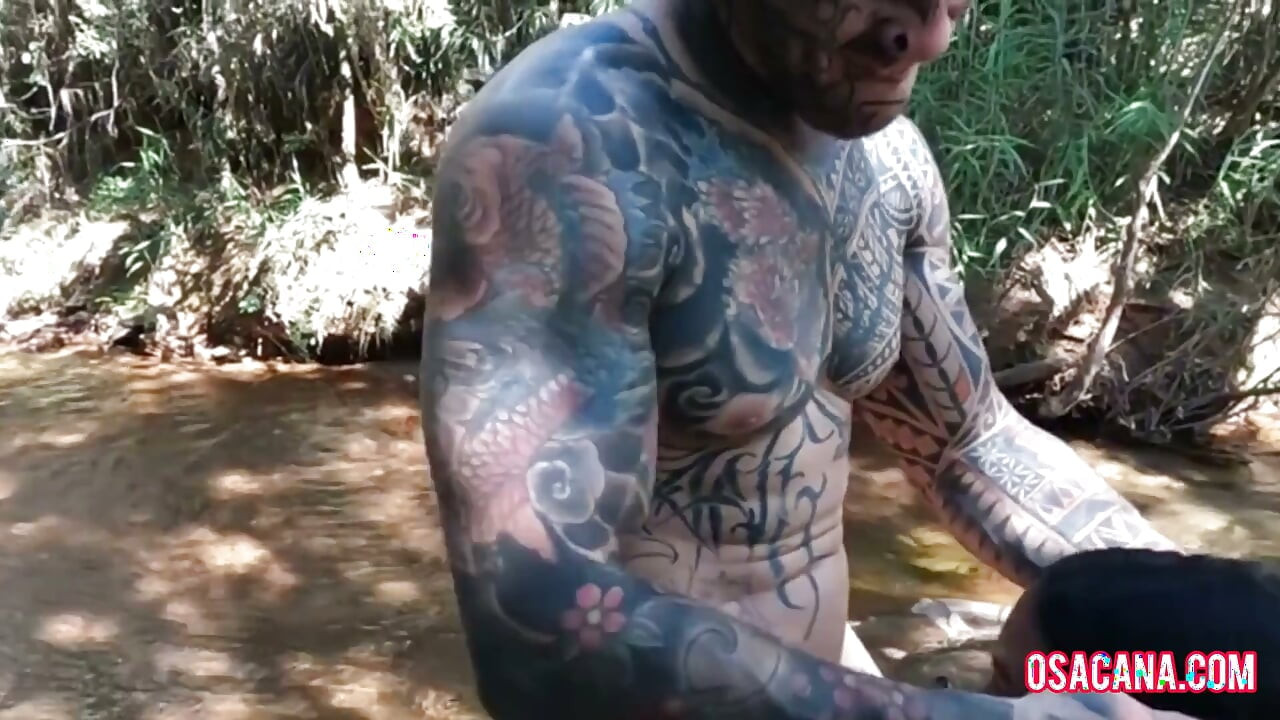 Having Sex with the Young Girl at the Waterfall Friend Filming