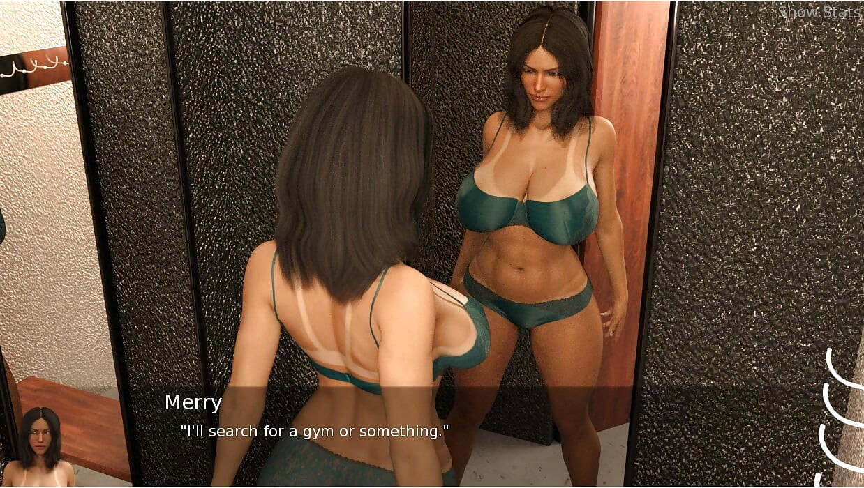 Project Hotwife - Gameplay - Roleplay - Shop Clerk Shows Cloths to Hotwife
