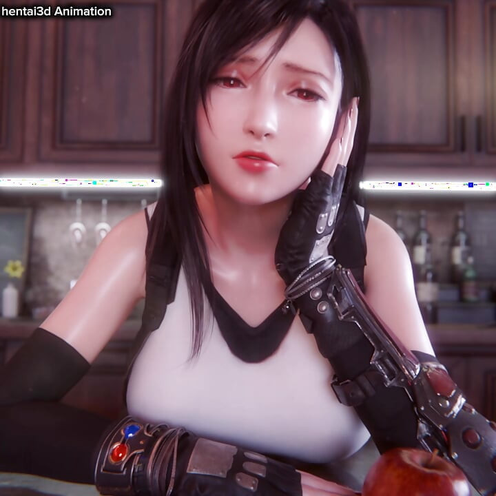 Final Fantasy VII - Tifa er ensom (VR 4K hentai3d Animation)