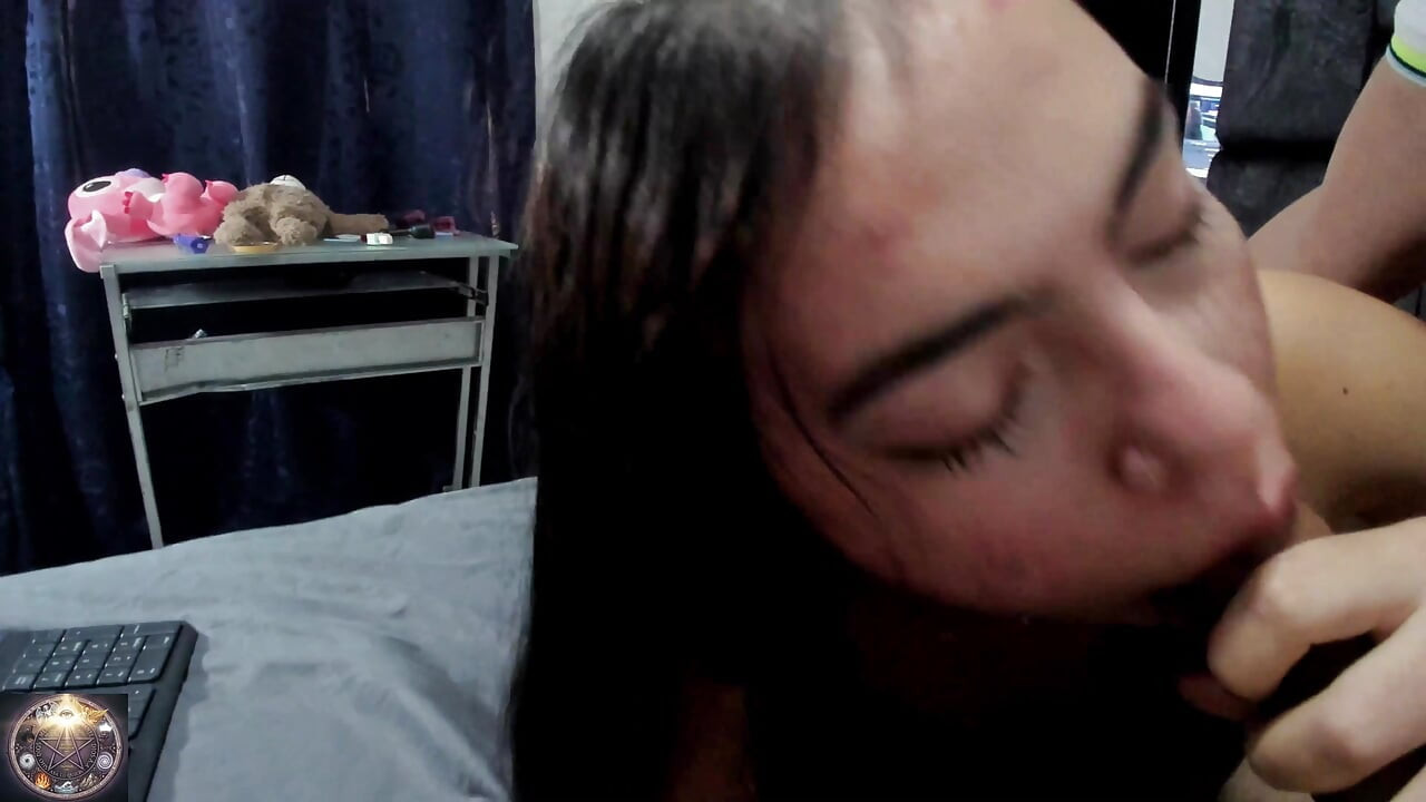 POV facial An old and perverted stepfather and his stepdaughter