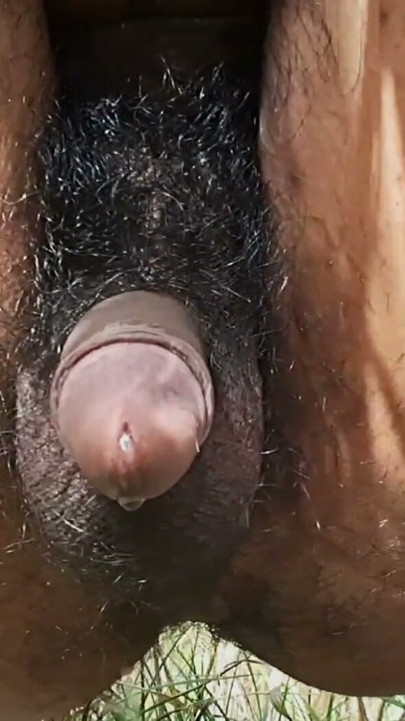 Young Indian Boy is Masturbating in the Jungle. | Clip 2