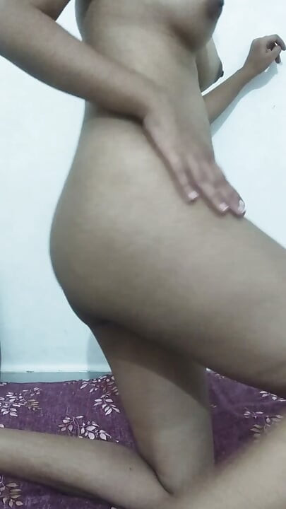 Opening Her Rose Petal Pussy, Beautiful Hairy Indian Girl