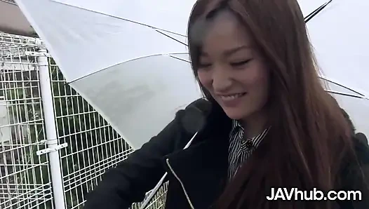 Kanako Kirimoto Gets Picked up From The Park For a Fuck