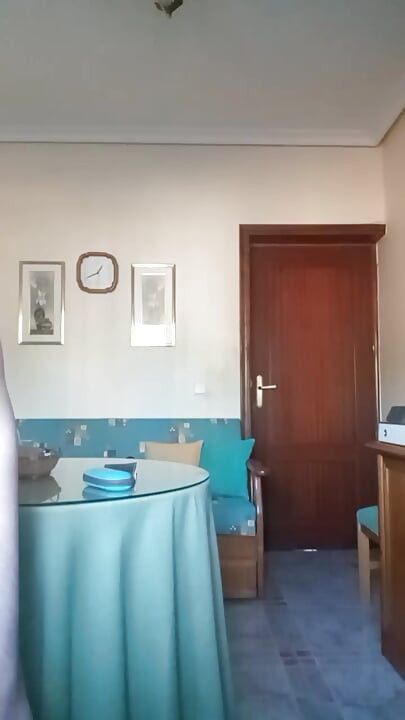 Little slut with big hairy cock cums hard and eats her milk