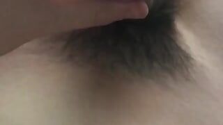 Playing with my cock and cumming because i was horny snd bored
