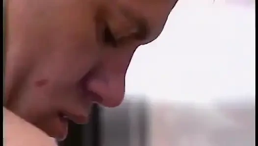 College girl enjoys a good butt whacking