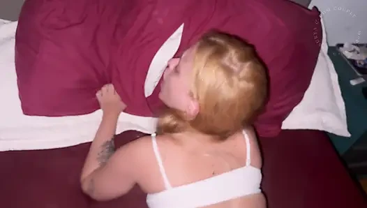 Ouch Wrong Hole Please Stop, I’ve Never Done Anal It’s Gonna Hurt - Blonde Takes Anal for the First Time