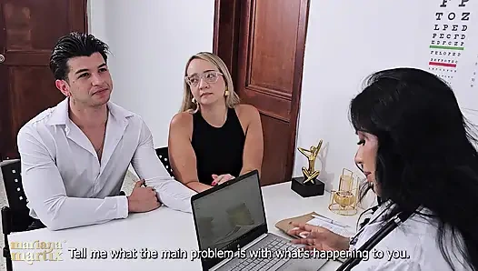 Mariana's Anatomy Chapter II: Dr. Martix Has Risky Sex with Her Patient Next to His Wife - Mariana Martix