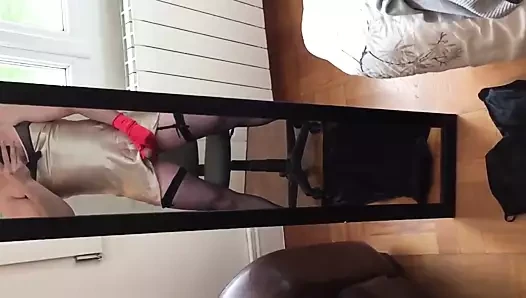 jartiyer saten naylon altın cum içinde iyi